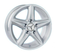 Replica Mercedes (A-R797) W6.5 R15 PCD5x112 ET35 DIA66.6 silver